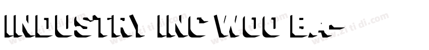 Industry Inc W00 Ba字体转换